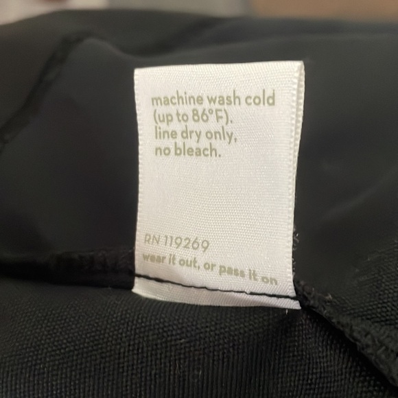 NAU sleeves dress with a square neckline, black, size 6 pockets sundress - Picture 8 of 10